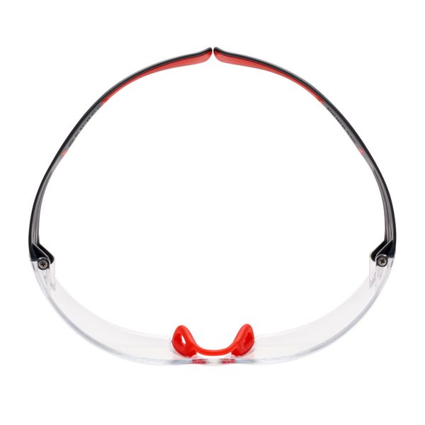 3M™ SecureFit™ 400 Safety Glasses, Red/Grey Frame,  Scotchgard™ Anti-F image 9