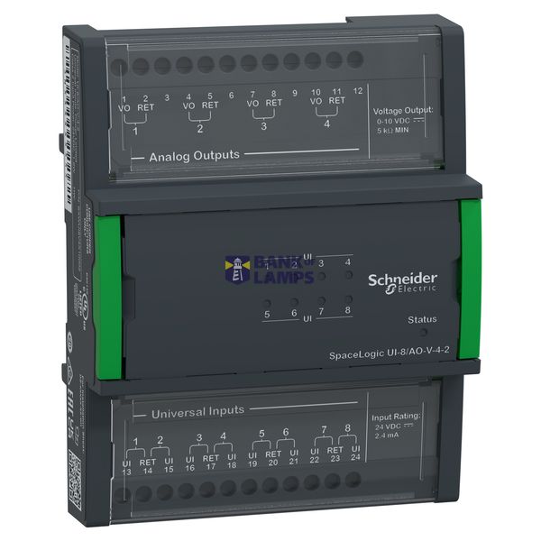 SpaceLogic Central I/O UI-8/AO-V-4-2 image 2