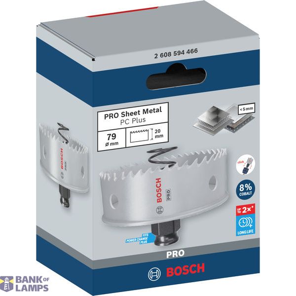 PRO Sheet Metal Power Change Plus Hole Saw 79 mm image 2