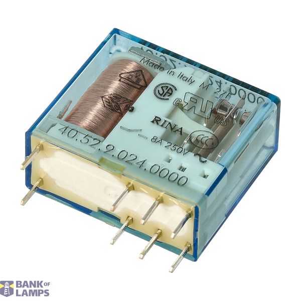 PCB/Plug-in Rel. 5mm.pinning 2CO 8A/6VDC/AgCdO (40.52.9.006.2000) image 2