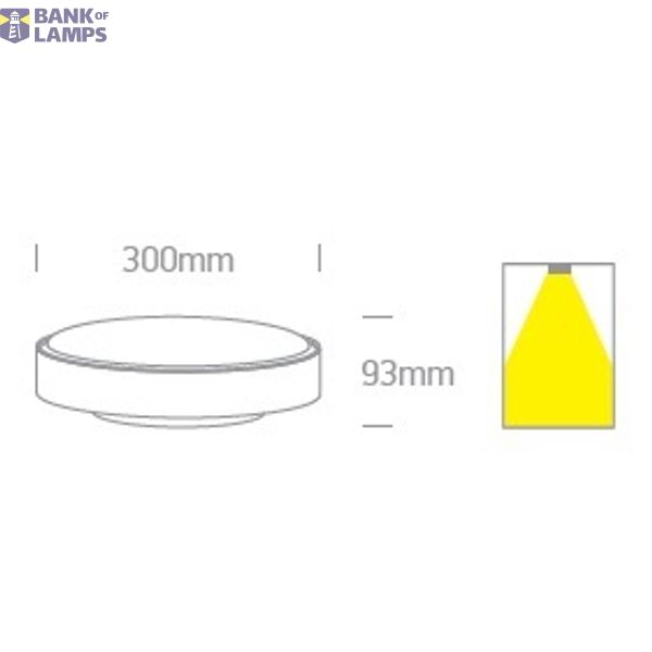 WHITE IP65 2xE27 12W image 2