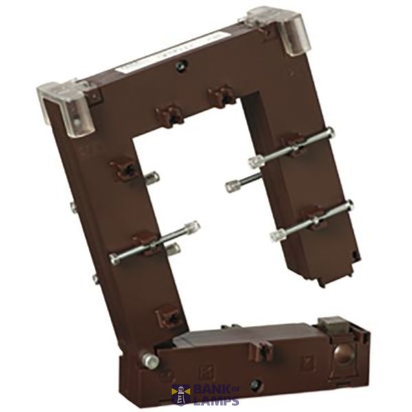 TRA816 - Single-phase current transformer with openable core - Cable/busbar: 80x160mm - Ratio: 3000/5A - Class: 0.5/1 - Performance: 20/25VA image 1