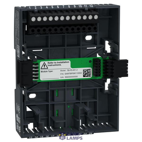 SpaceLogic Terminal Base TB-PS-W1-2 image 2