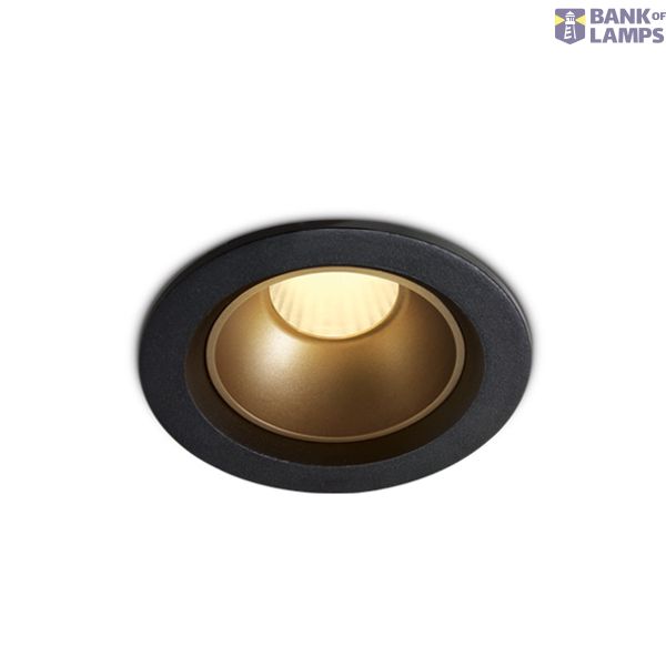 BLACK LED 7W WW IP20 45deg 230V DARK LIGHT image 1