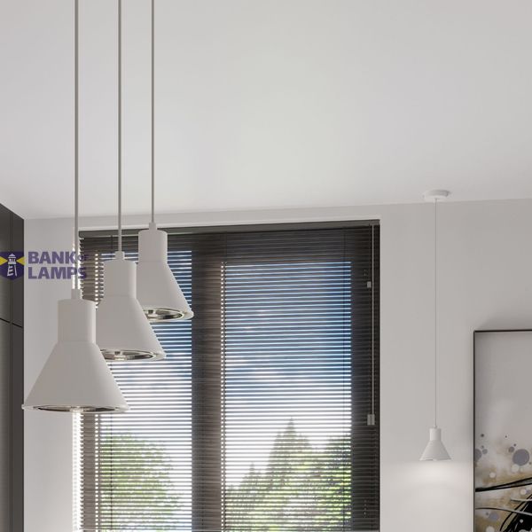 HANGING LAMP TAZILA 1 WHITE ES111 IP20 image 5