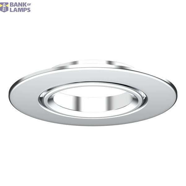 EXUMA ROUND TILTABLE BEZEL CHROME image 1