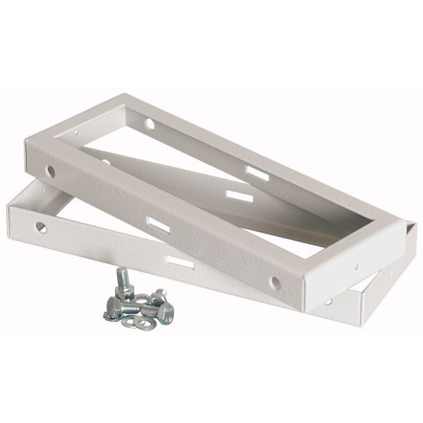 BPZ-SS-1/400/SET/BO Corner protection kit for base, HxD = 100 x 400 mm, blanking/open image 1