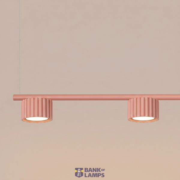 Chandelier AURA 4 peach Gx53 image 3