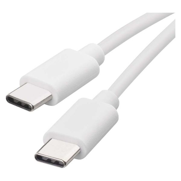 USB cable 2.0 C/Male - 2.0 C/Male 1m white image 1