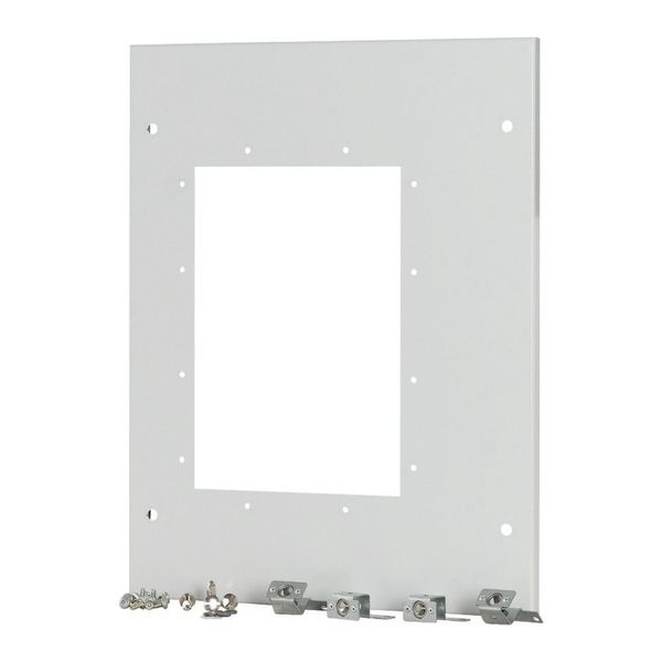 XTMPIX16WC-H550W425 Front cover for IZMX16, withdrawable, HxW=550x425mm, grey image 3