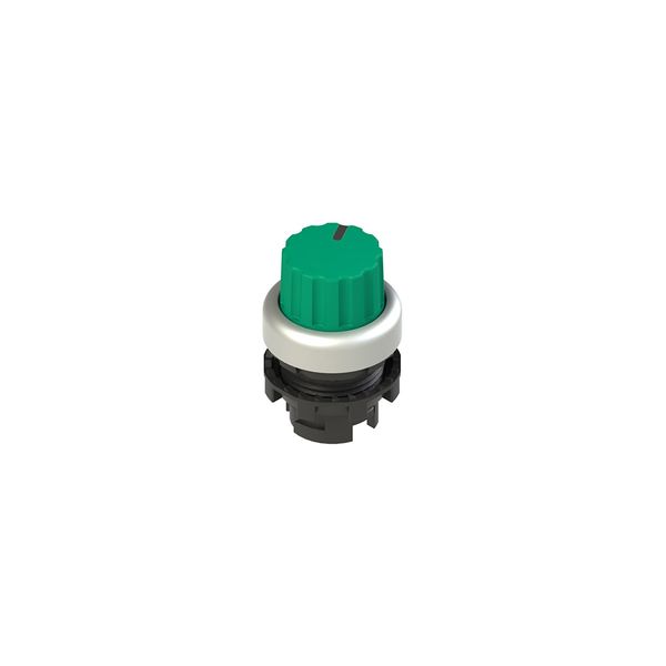 Knob selector, 2 positions green with marking image 2
