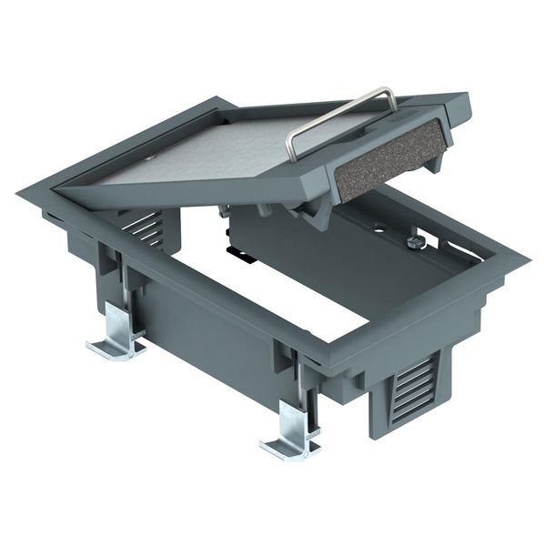 GES2 DB 7011 Service outlet for raised floor mounting 192x118x91 image 1