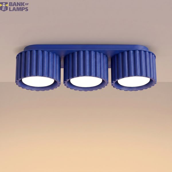Ceiling lamp AURA 3 ultramarine Gx53 image 2