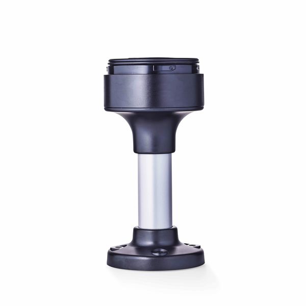 Tube base for Signal Towers,Alu-tube with plastic foot,100mm image 1