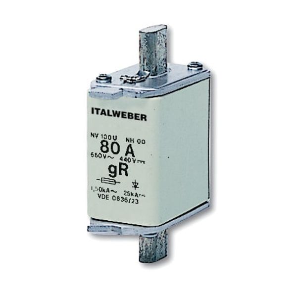 NH00 HRC gR 25A 690V fuse image 1
