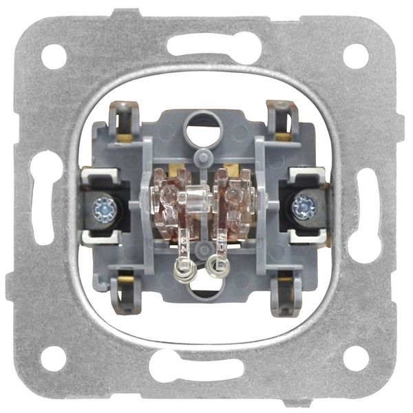 Two-gang push button 1 NO, separate circuits, cage clamps image 1