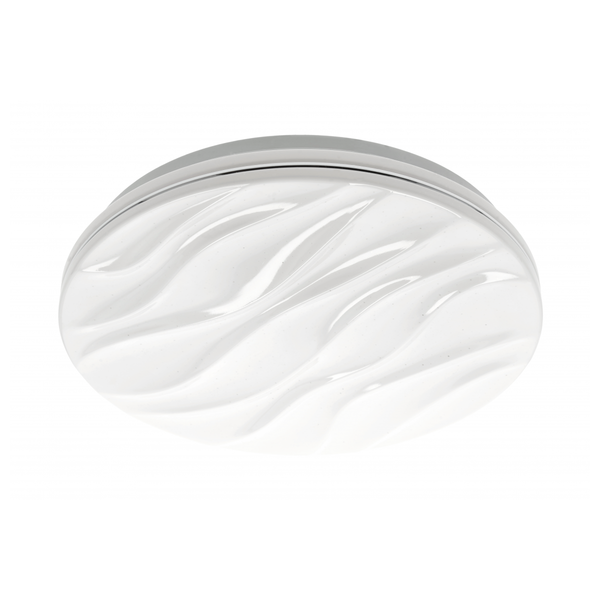 LED luminaire DELION, 32 W, 2560 lm, 4000K, AC180-250V, PF>0.9, IP44, Ø375 mm, white image 1