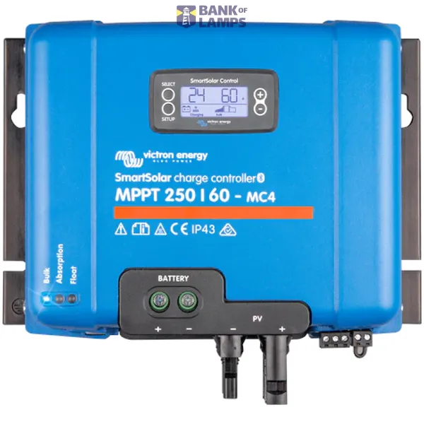 Victron Energy Solar charge controller SmartSolar MPPT 250/60-MC4 image 1