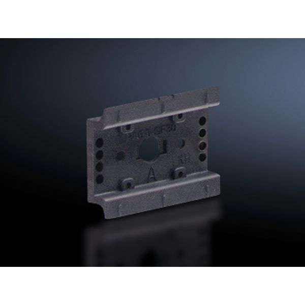 SV Support rail 35x10 mm, W: 45 mm, version TS 45C image 2