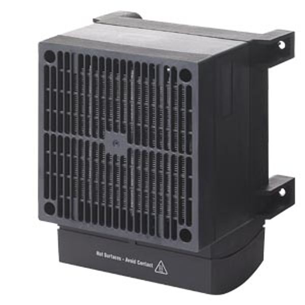 PTC with thermostat, floor mounting, fan heater CS030 120 V AC, 1200 W image 1