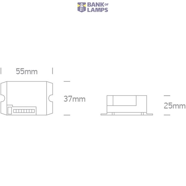 INFRARED MOTION SENSOR 400W 230V IP20 SENSOR IP65 image 2
