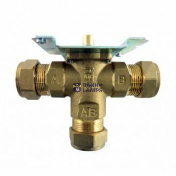 HSV3B 22mm 3-way valve image 1