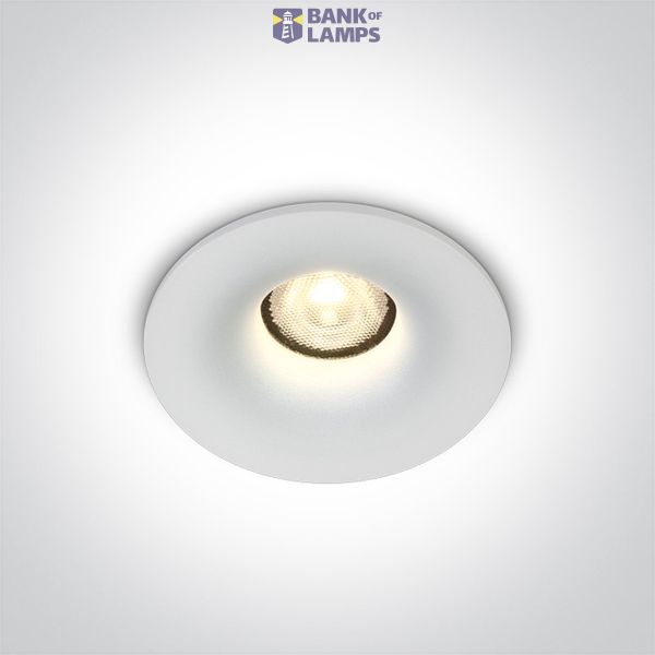 WHITE 6,5W CCTV IP65 700mA DARK LIGHT image 1