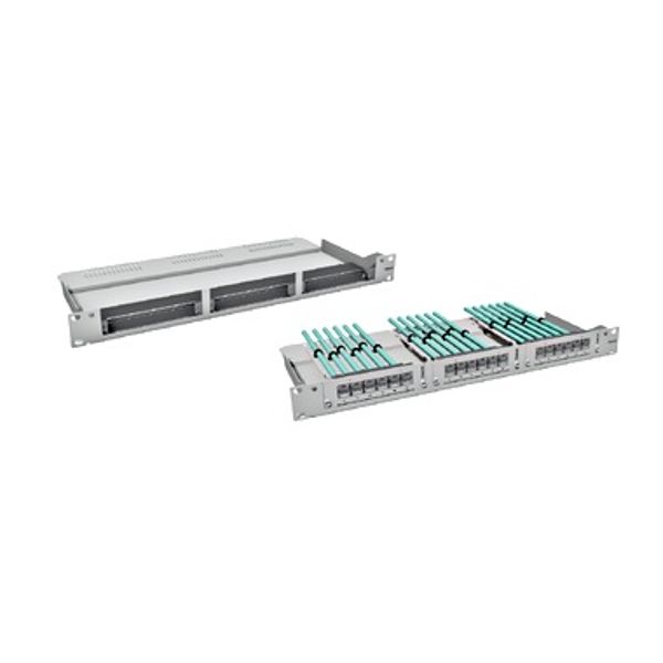 Modul Rack 19" 1U, 7HP for max. 3x Slot Modules image 1