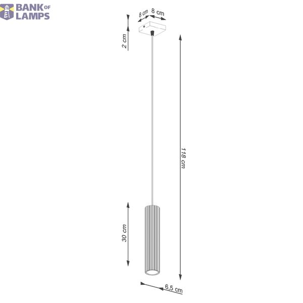 Pendant lamp KARBON 1 pink image 10