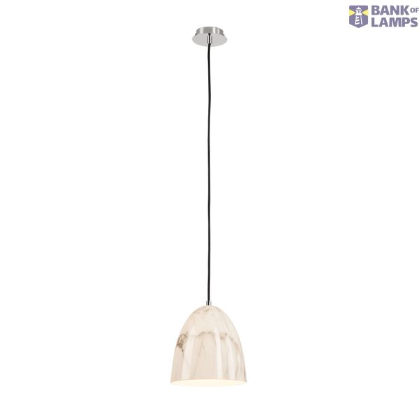 PARA CONE 20 pendant, round, marble, E27, max. 60W  image 1