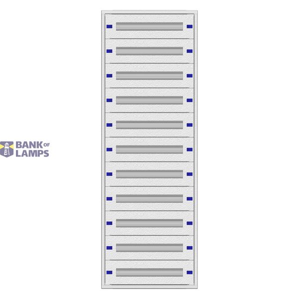 Modular chassis 2-33K, 11-rows, complete image 1