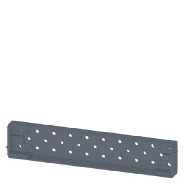 SIVACON, mounting rail, universal, suitable for cubicle depth 400 mm, L: 250 mm image 1