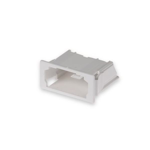 NK3PF.W | Panel mounting adapter 3p narrow panel m.adapter wht image 1