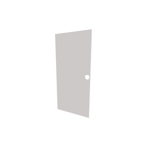 T4-KLV Replacement door, white, 4-row, for flush-mounting (hollow-wall) compact distribution boards image 1