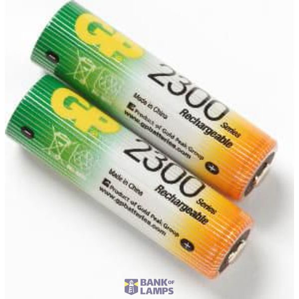 Fluke Replacement Battery Set (2 NIMH AA) for FI-500 image 1
