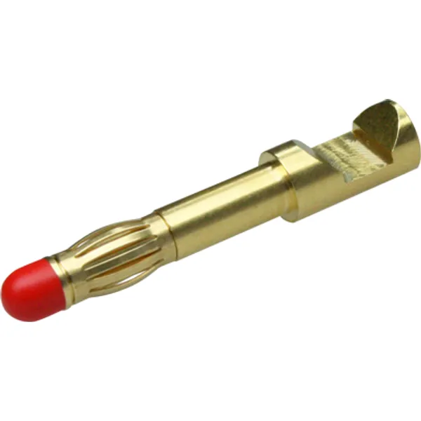 4 mm plug, solder connection, 2.5 mm², CAT II, 22.1045 image 1