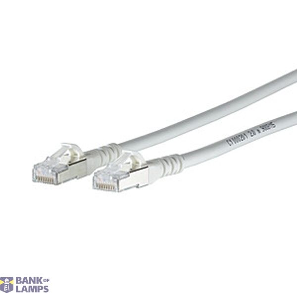 Patch cord Cat.6A AWG 26 2.5 m white image 3
