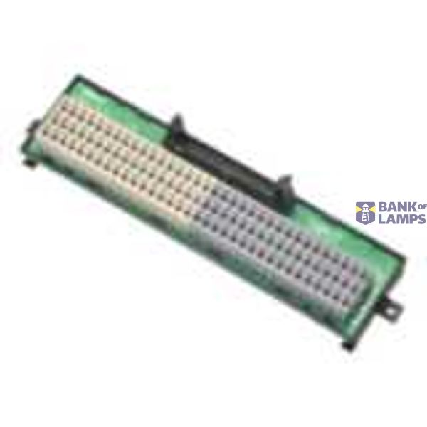 DIN-rail mounting terminal block, MIL40 socket, push-in clamp, 32 I/O XW2R0073D image 1