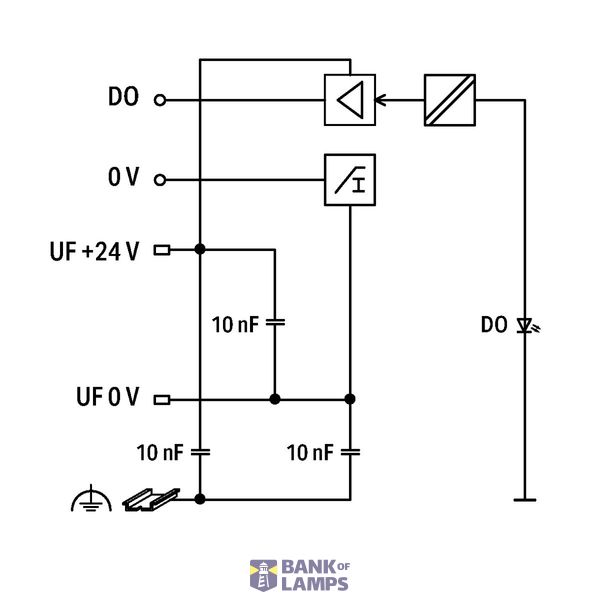 8-channel digital output 24 VDC 0.5 A High-Speed image 2