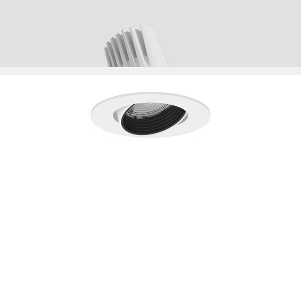 RONDOS mini, 29 W, 2800 lm, 935, white, on/off Recessed projectors, D  image 1