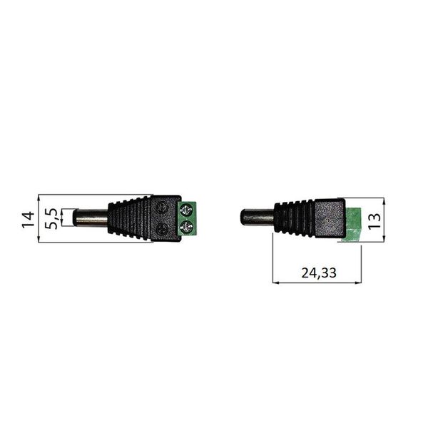 Power connector - fork image 1