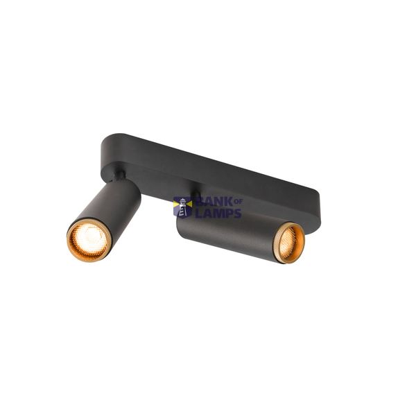 GRIP! M, surface mount ceiling dbl PHASE 2700K 28W 42ø bl/gl image 1