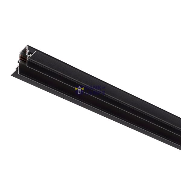 1m mounting track, 48V TRACK, black, DALI image 4