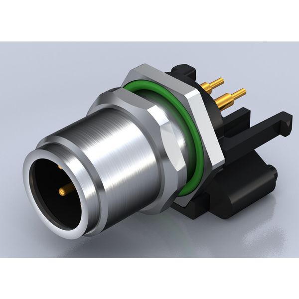 Built-in plugs, M12, Mounting thread: M 12, Number of poles: 4, Strand / cable length: image 1