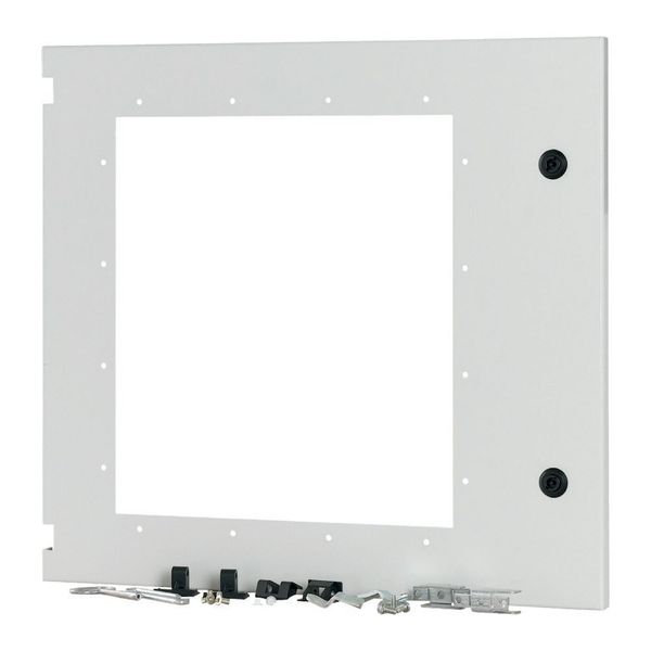 XTMPIX40WD-H550W600 Front door for IZMX40, withdrawable, HxW=550x600mm, IP55, grey image 3