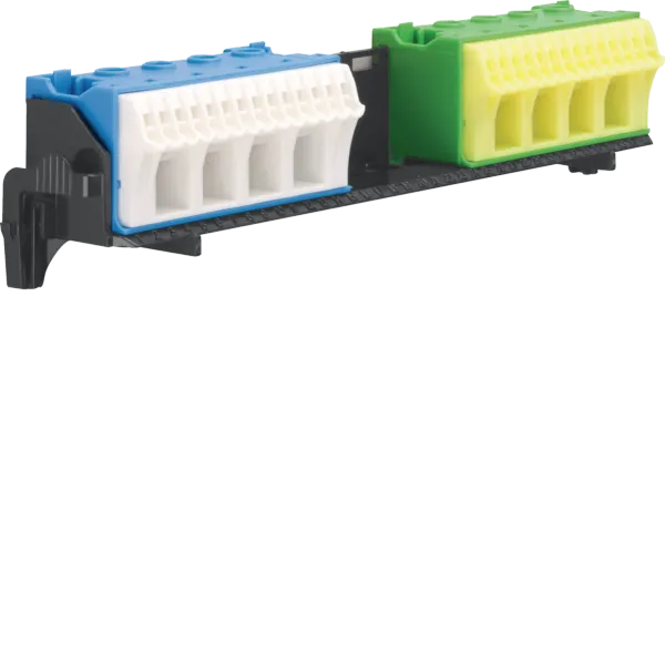 Carrier, univers Z, with 2 x 18 PE/N terminals in Quick-Connect technology, horizontal image 1