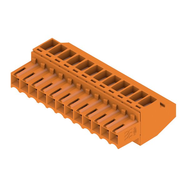PCB plug-in connector, female plug, 3.50 mm, Number of poles: 12, 90°, Clamping yoke connection, Clamping range, max. : 1.5 mm², Box image 2