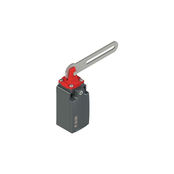 Safety switch with slotted hole lever image 1