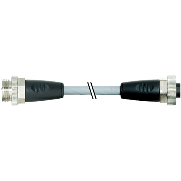 7/8'' male 0° / 7/8'' female 0° PUR 5x1.5 gy UL/CSA+drag ch. 3.9m image 1