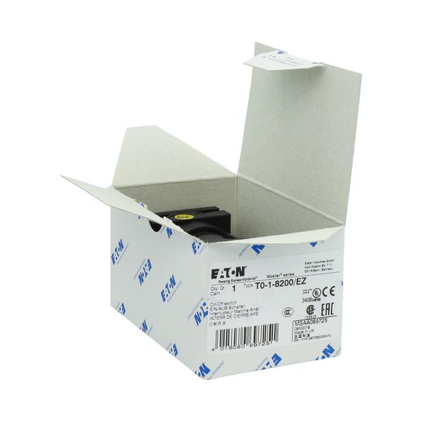 T0-1-8200/EZ On-Off switch, 1 pole, 20 A, 90 °, center mounting image 24